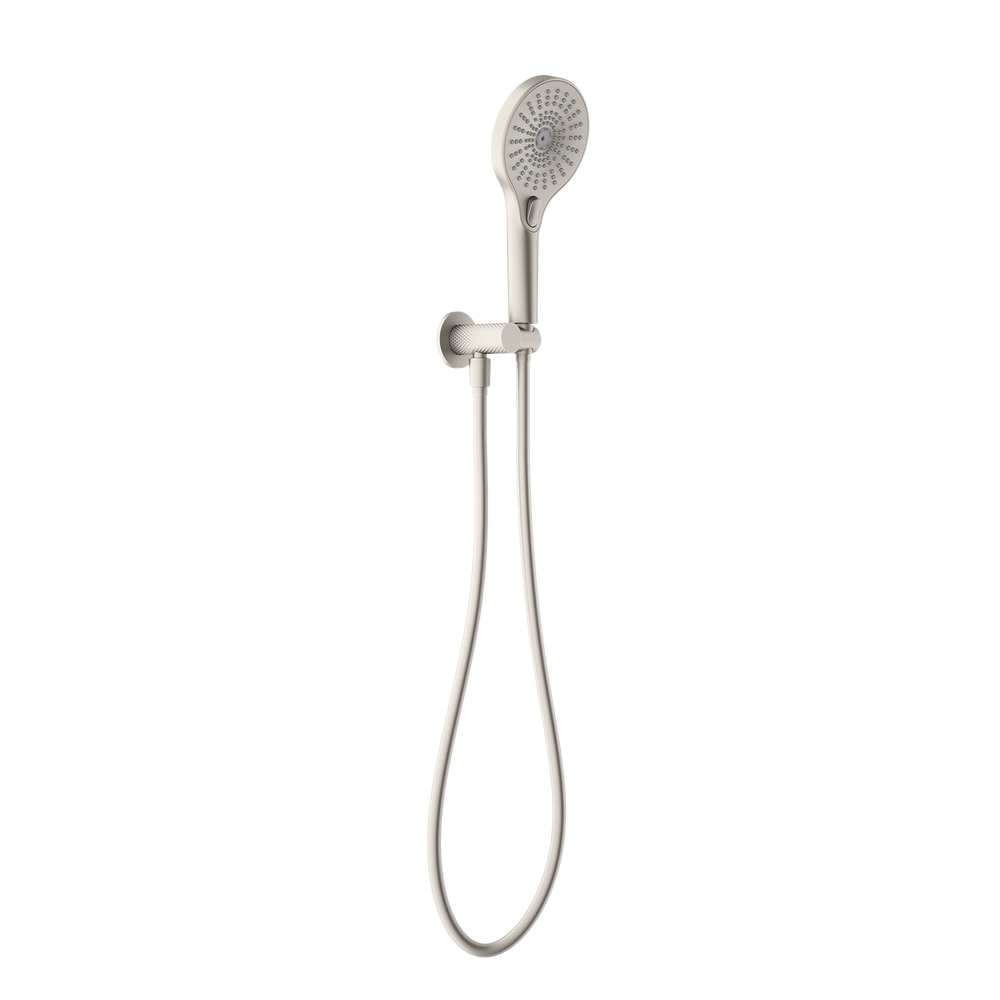 NERO OPAL SHOWER ON BRACKET BRUSHED NICKEL