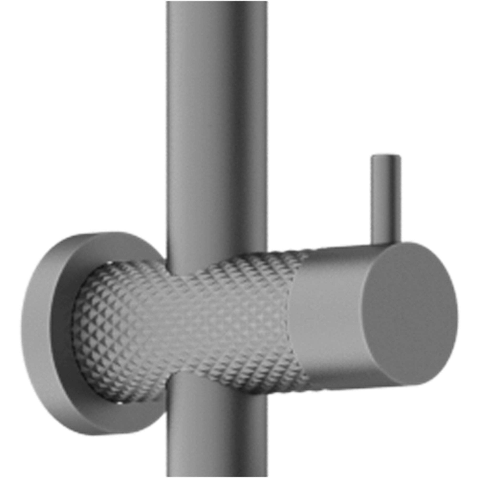 NERO OPAL TWIN SHOWER GRAPHITE