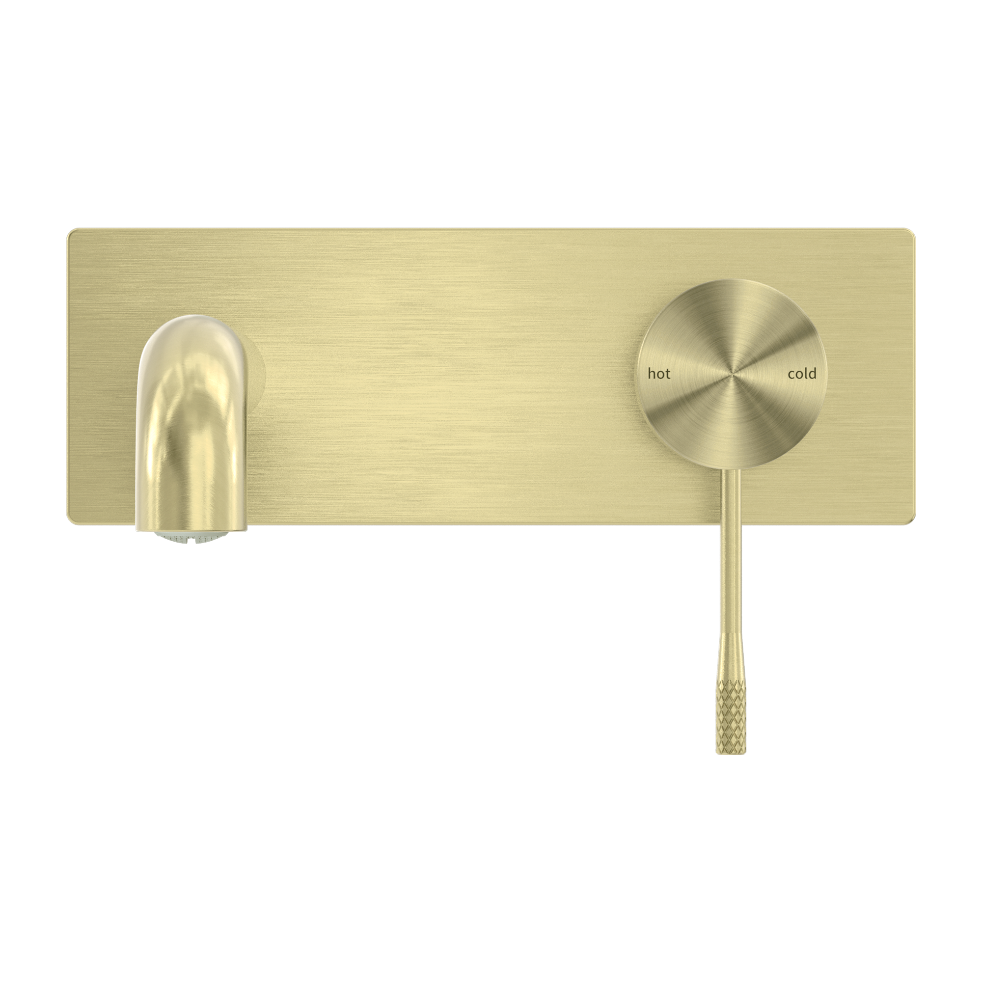 NERO OPAL WALL BASIN/ BATH MIXER BRUSHED GOLD (AVAILABLE IN 120MM, 160MM, 185MM, 230MM AND 260MM)