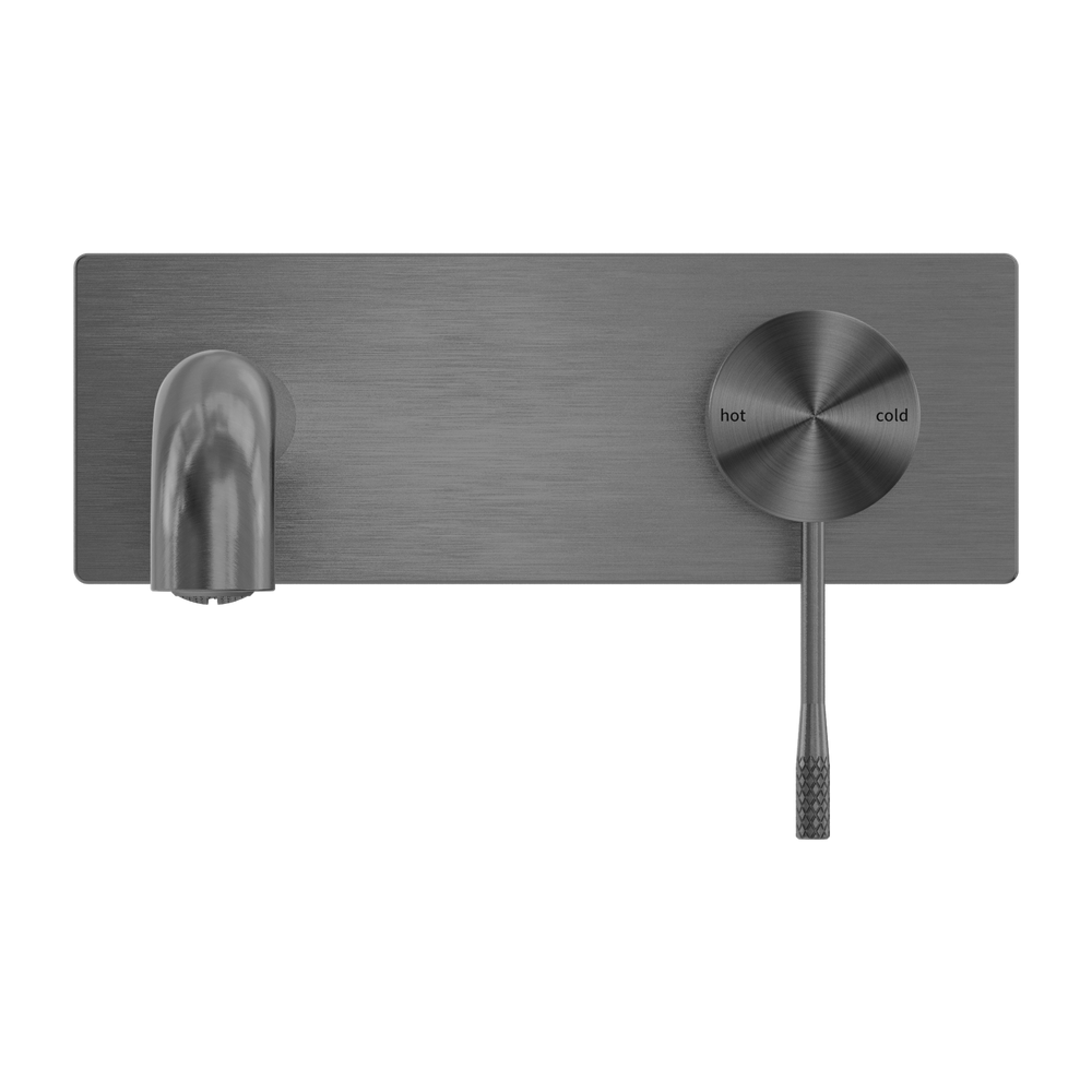 NERO OPAL WALL BASIN/ BATH MIXER GRAPHITE (AVAILABLE IN 120MM, 160MM, 185MM, 230MM AND 260MM)
