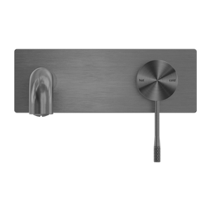 NERO OPAL WALL BASIN/ BATH MIXER GRAPHITE (AVAILABLE IN 120MM, 160MM, 185MM, 230MM AND 260MM)