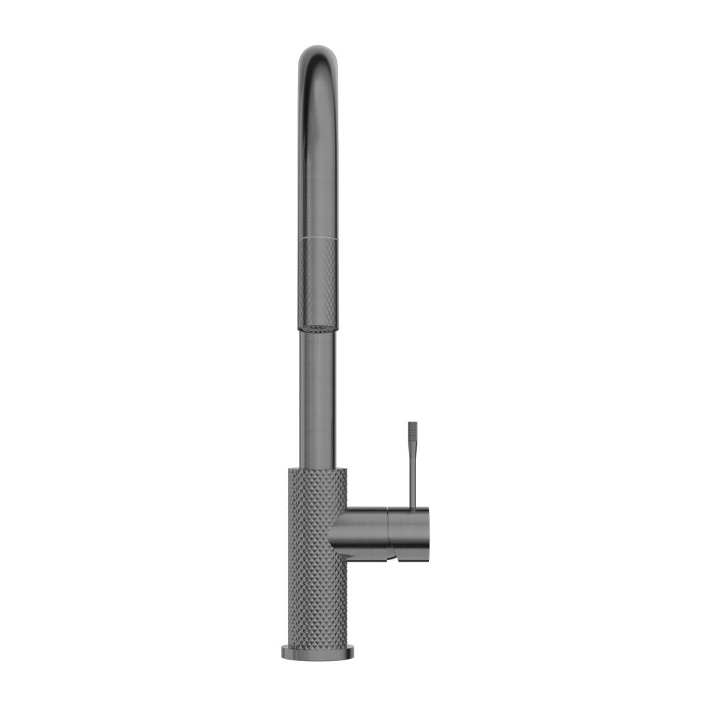 NERO OPAL PULL OUT SINK MIXER 452MM GRAPHITE