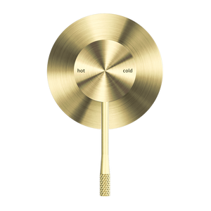 NERO OPAL SHOWER MIXER PLATE BRUSHED GOLD