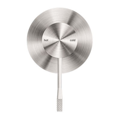 NERO OPAL SHOWER MIXER PLATE BRUSHED NICKEL