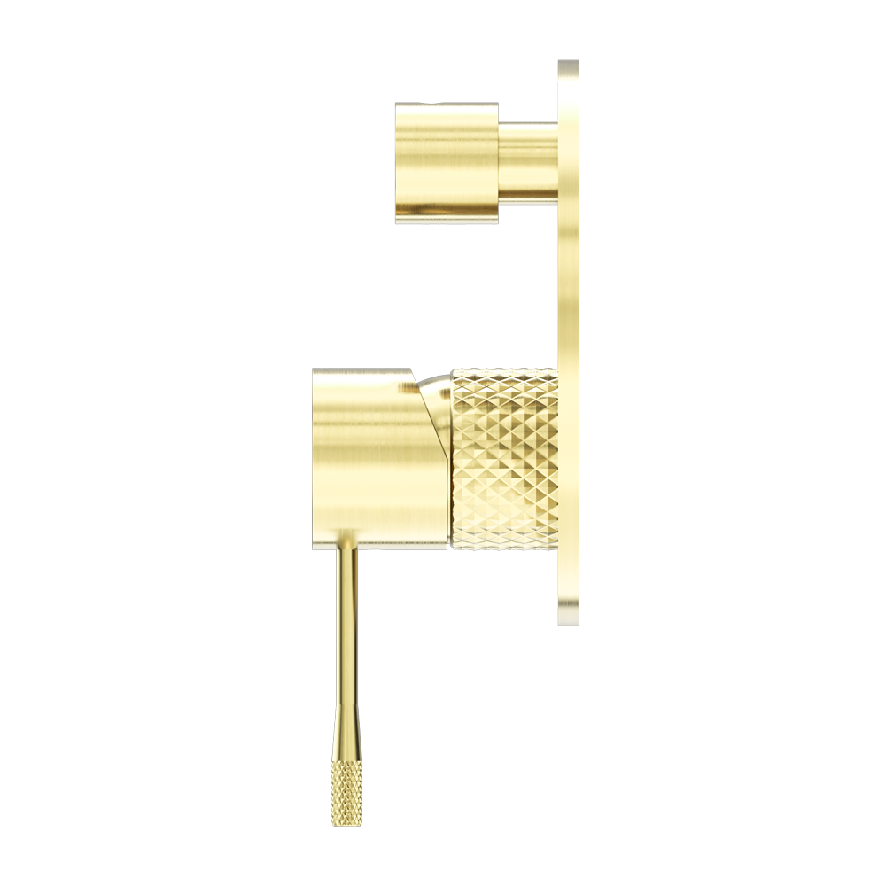 NERO OPAL SHOWER MIXER DIVERTER BRUSHED GOLD