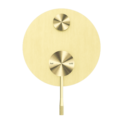 NERO OPAL SHOWER MIXER DIVERTER BRUSHED GOLD