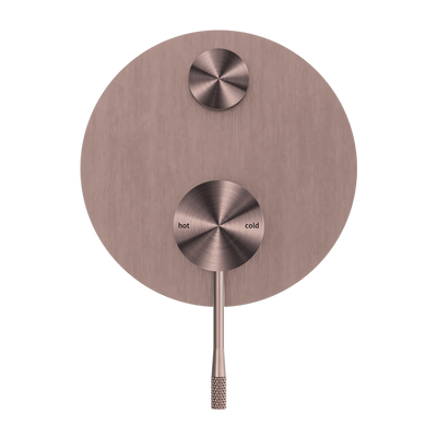 NERO OPAL SHOWER MIXER DIVERTER BRUSHED BRONZE
