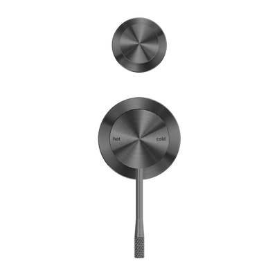 NERO OPAL SHOWER MIXER DIVERTER SEPARATE PLATE GRAPHITE