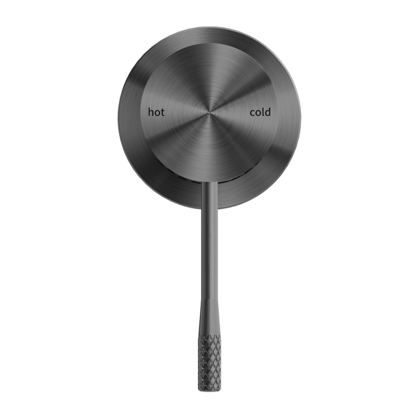 NERO OPAL SHOWER MIXER PLATE GRAPHITE