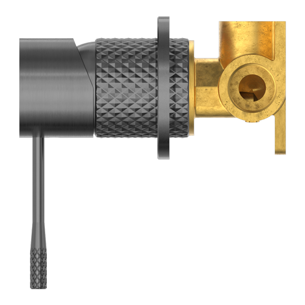 NERO OPAL SHOWER MIXER PLATE GRAPHITE