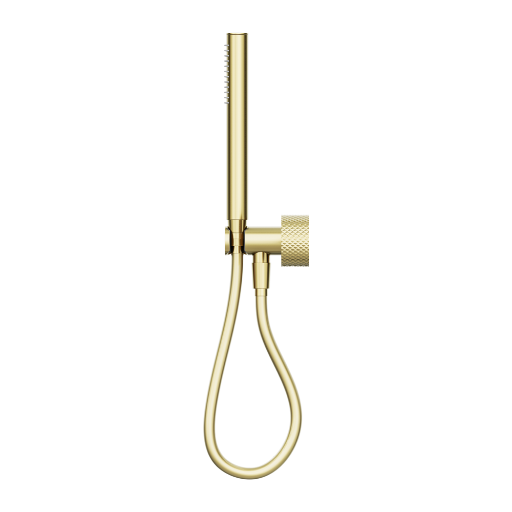 NERO OPAL PROGRESSIVE SHOWER SYSTEM SEPARATE PLATE 238MM BRUSHED GOLD