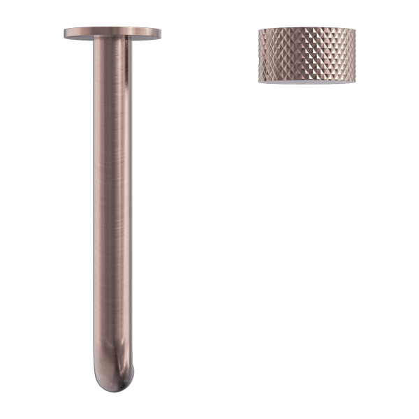 NERO OPAL PROGRESSIVE WALL BASIN / BATH SET BRUSHED BRONZE (AVAILABLE IN 120MM, 160MM, 185MM, 230MM AND 260MM)