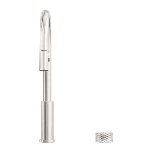 NERO OPAL PROGRESSIVE PULL OUT KITCHEN SET 432MM BRUSHED NICKEL