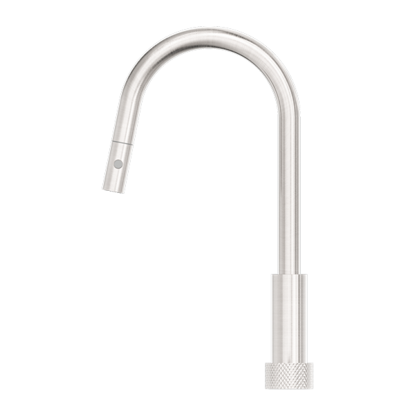 NERO OPAL PROGRESSIVE PULL OUT KITCHEN SET 432MM BRUSHED NICKEL