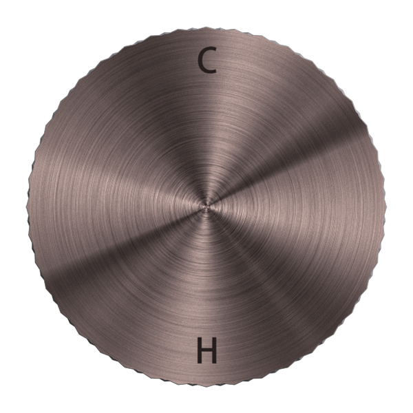 NERO OPAL PROGRESSIVE SHOWER MIXER BRUSHED BRONZE