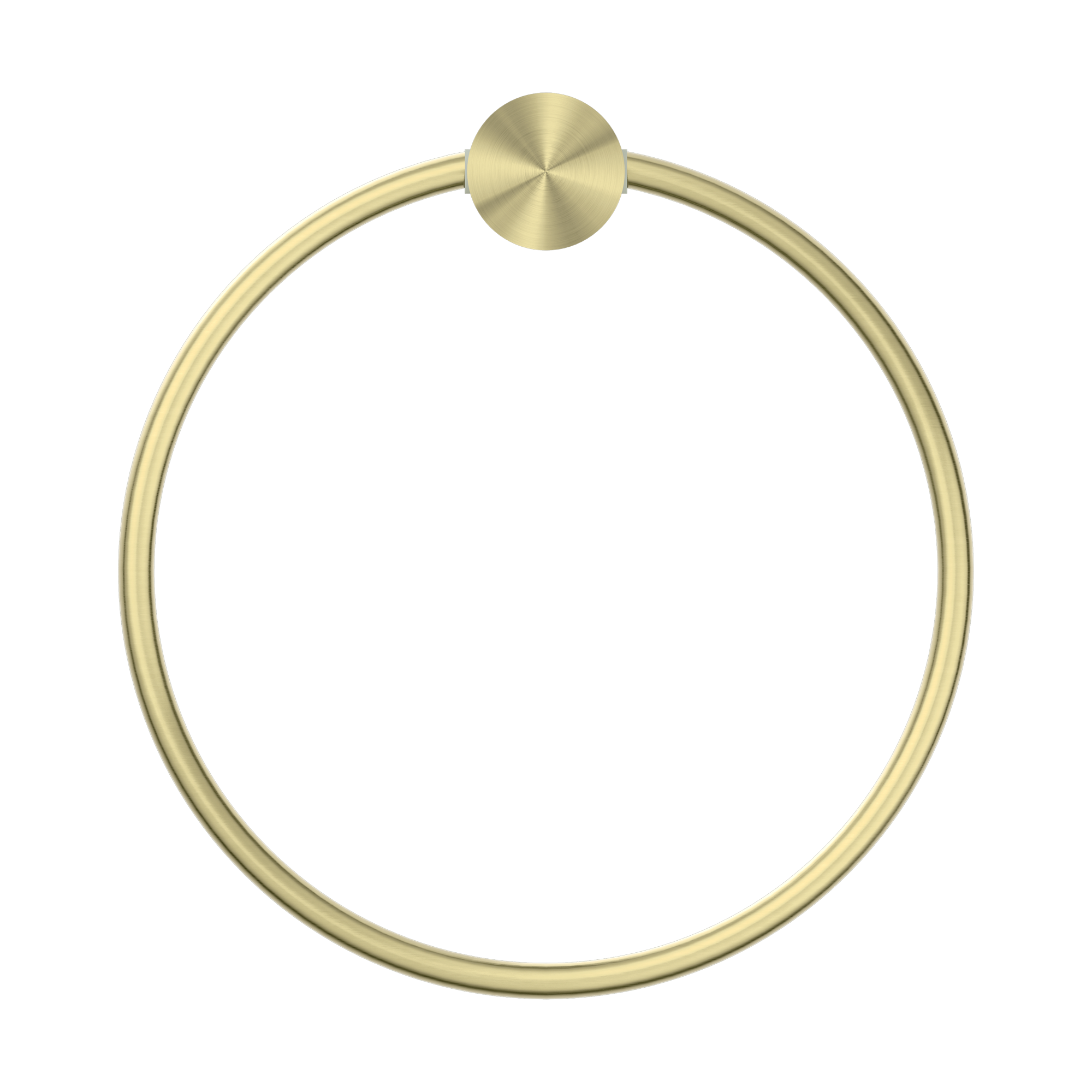 NERO OPAL TOWEL RING 202MM BRUSHED GOLD