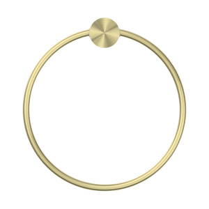 NERO OPAL TOWEL RING 202MM BRUSHED GOLD