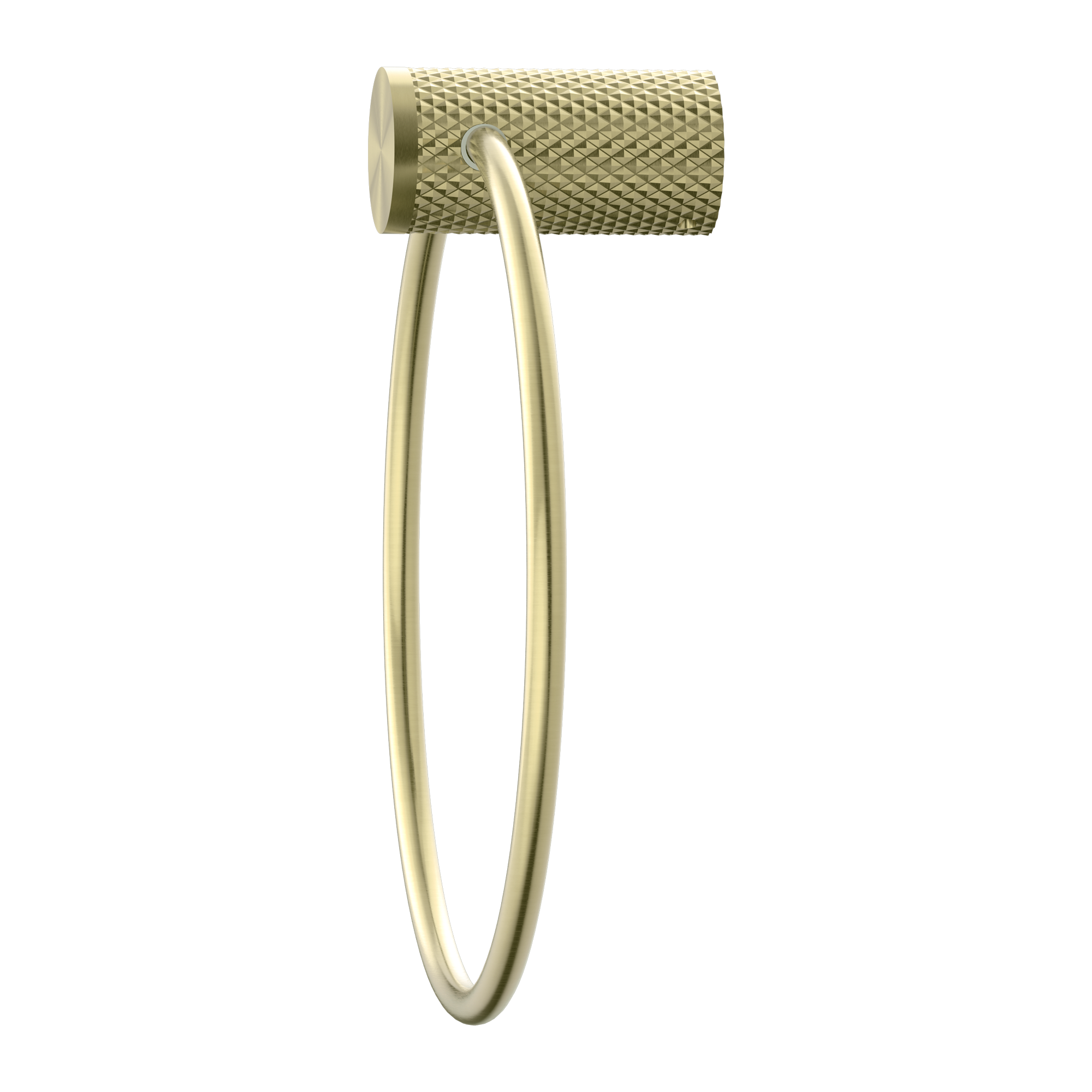 NERO OPAL TOWEL RING 202MM BRUSHED GOLD