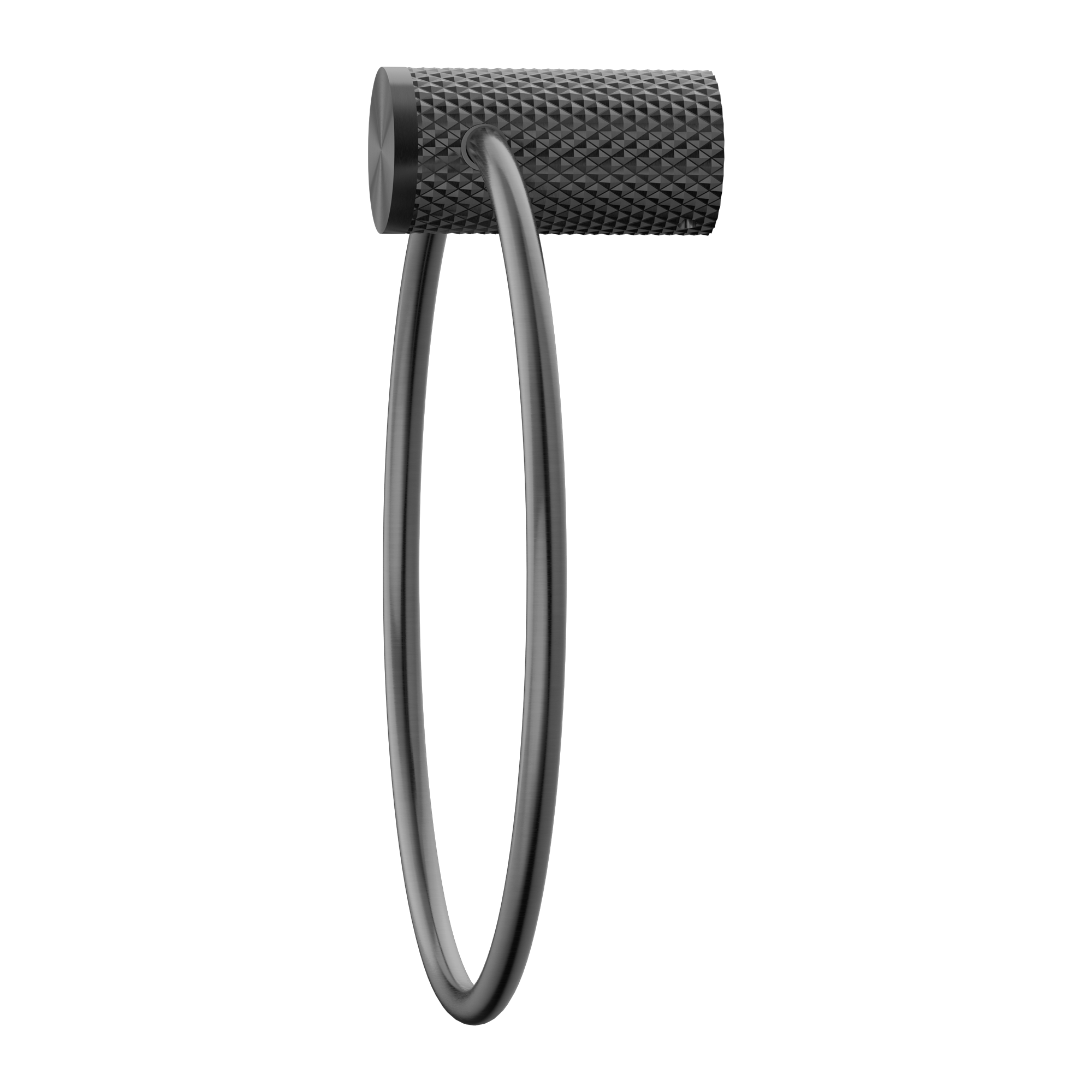 NERO OPAL TOWEL RING 202MM GRAPHITE