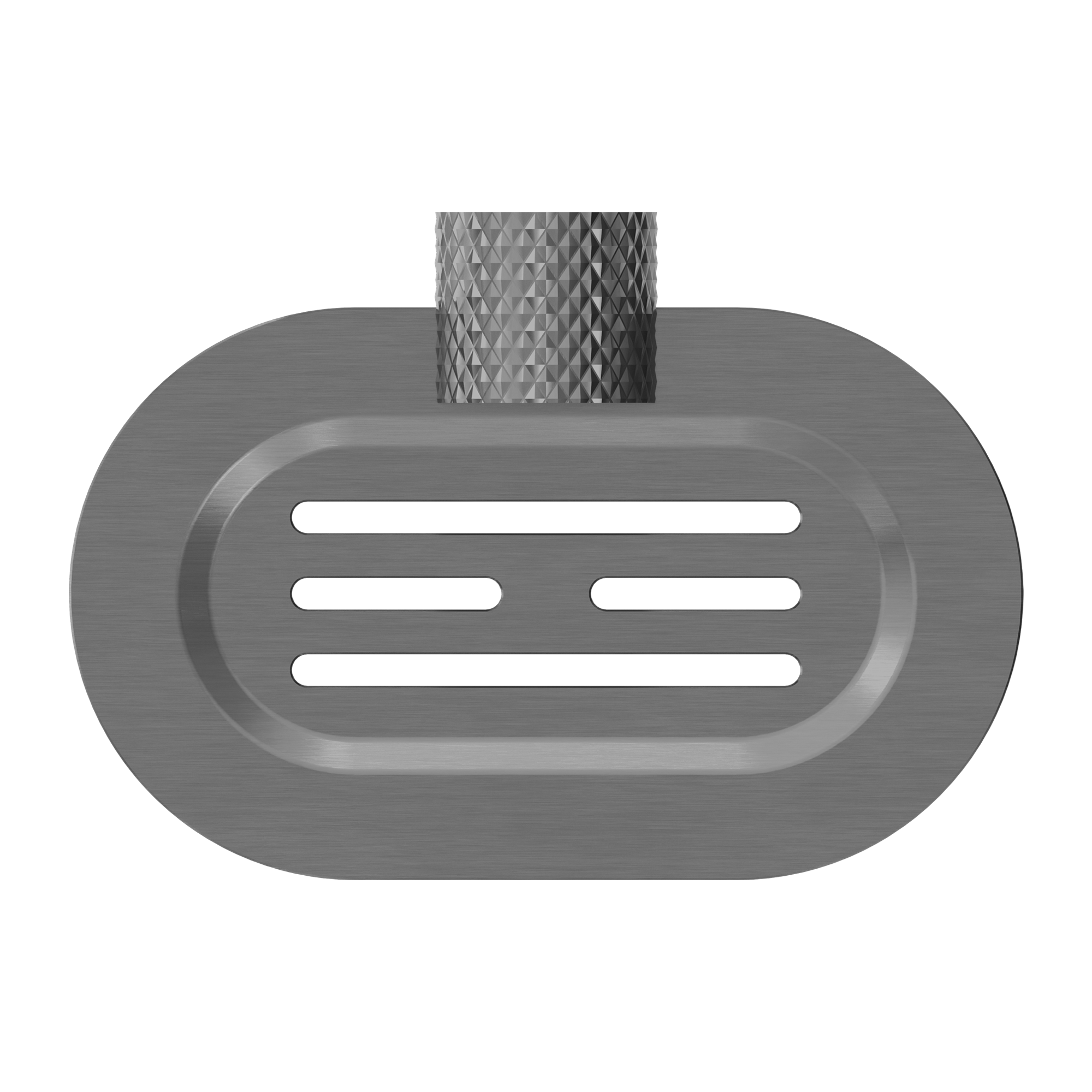 NERO OPAL SOAP DISH HOLDER 150MM GRAPHITE