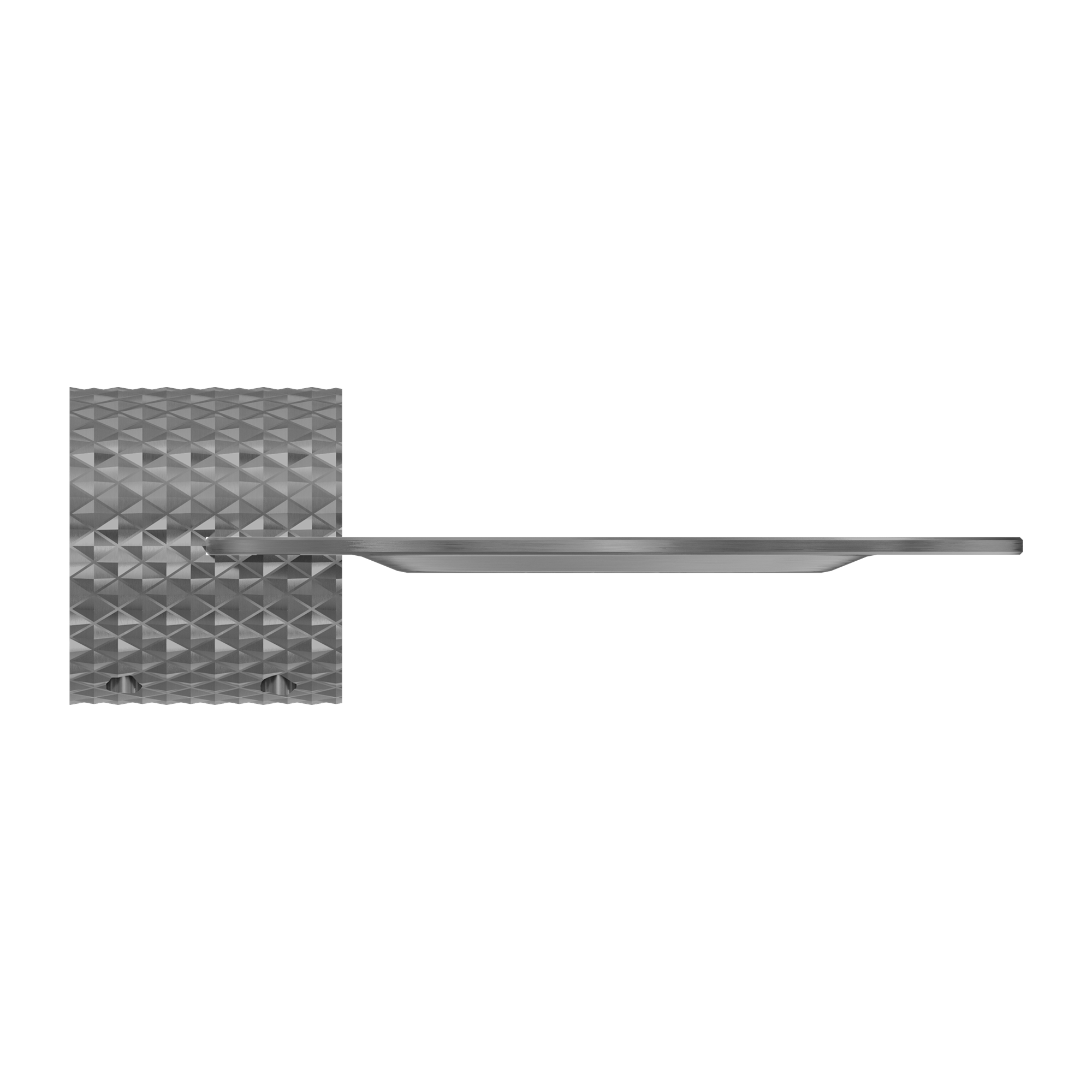 NERO OPAL SOAP DISH HOLDER 150MM GRAPHITE