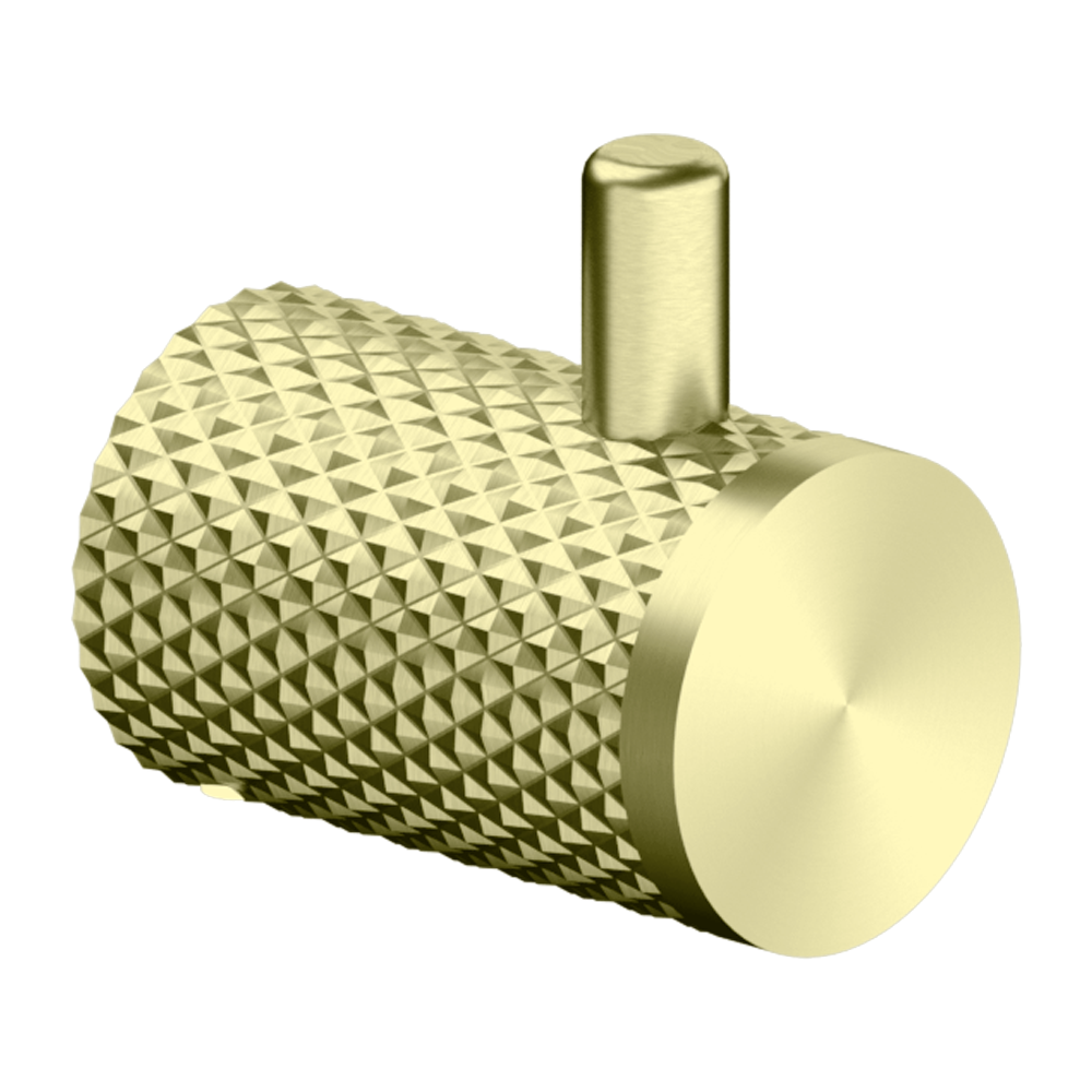 NERO OPAL ROBE HOOK 53MM BRUSHED GOLD