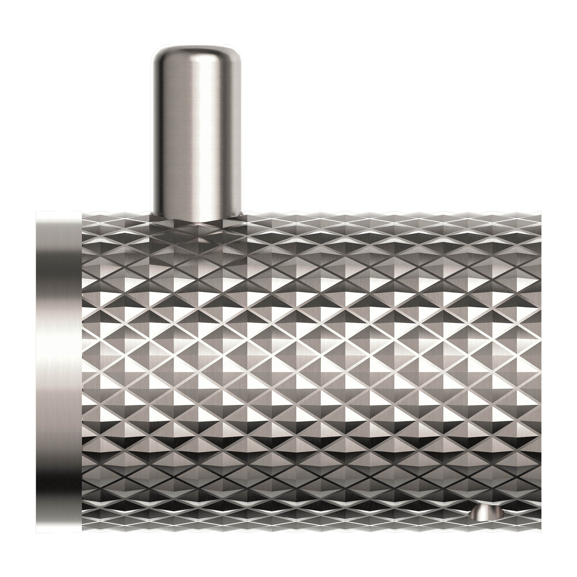 NERO OPAL ROBE HOOK 53MM BRUSHED NICKEL