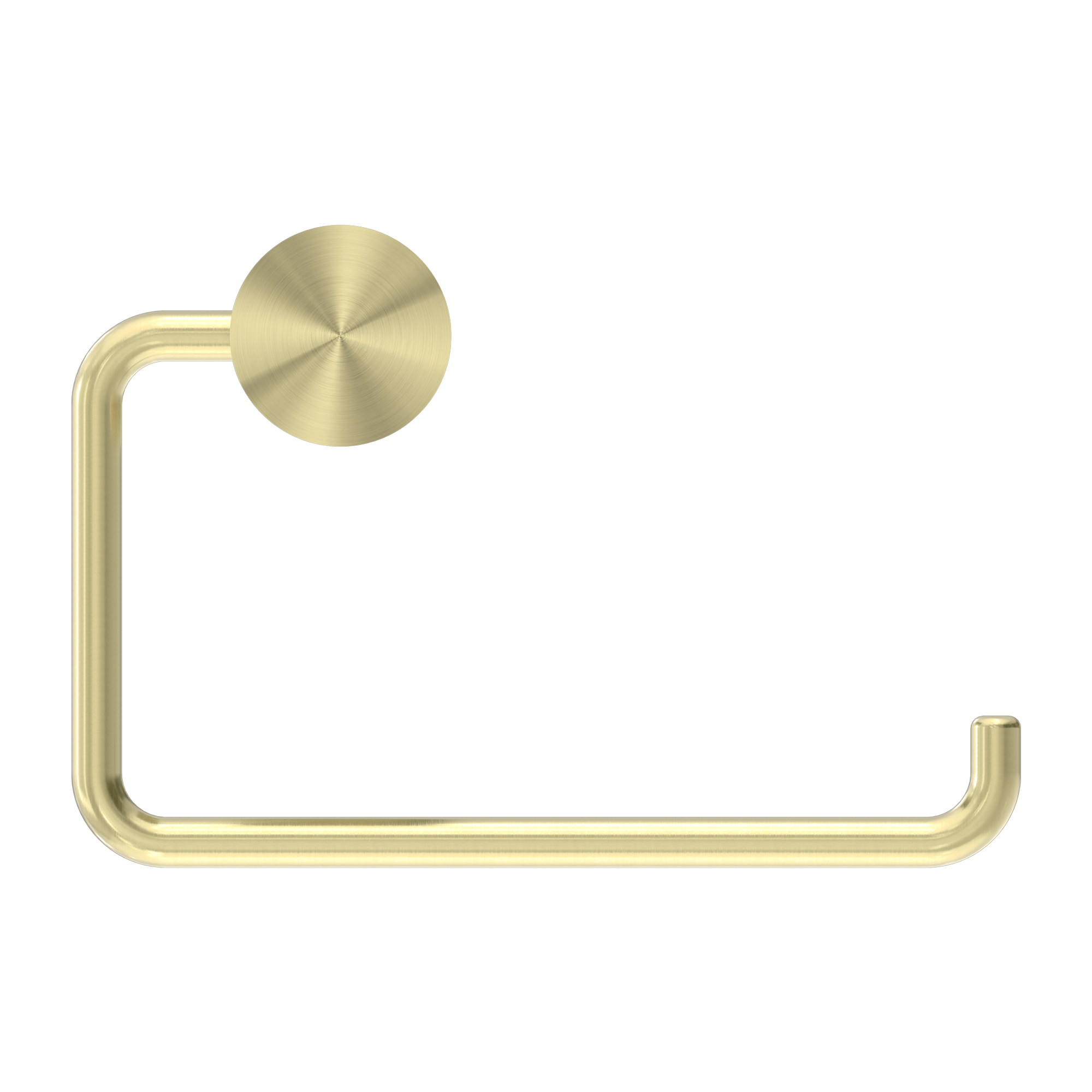 NERO OPAL TOILET ROLL HOLDER 150MM BRUSHED GOLD