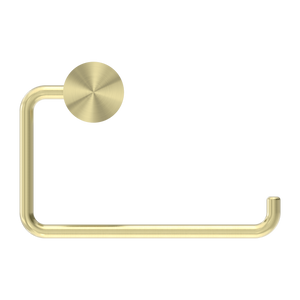 NERO OPAL TOILET ROLL HOLDER 150MM BRUSHED GOLD