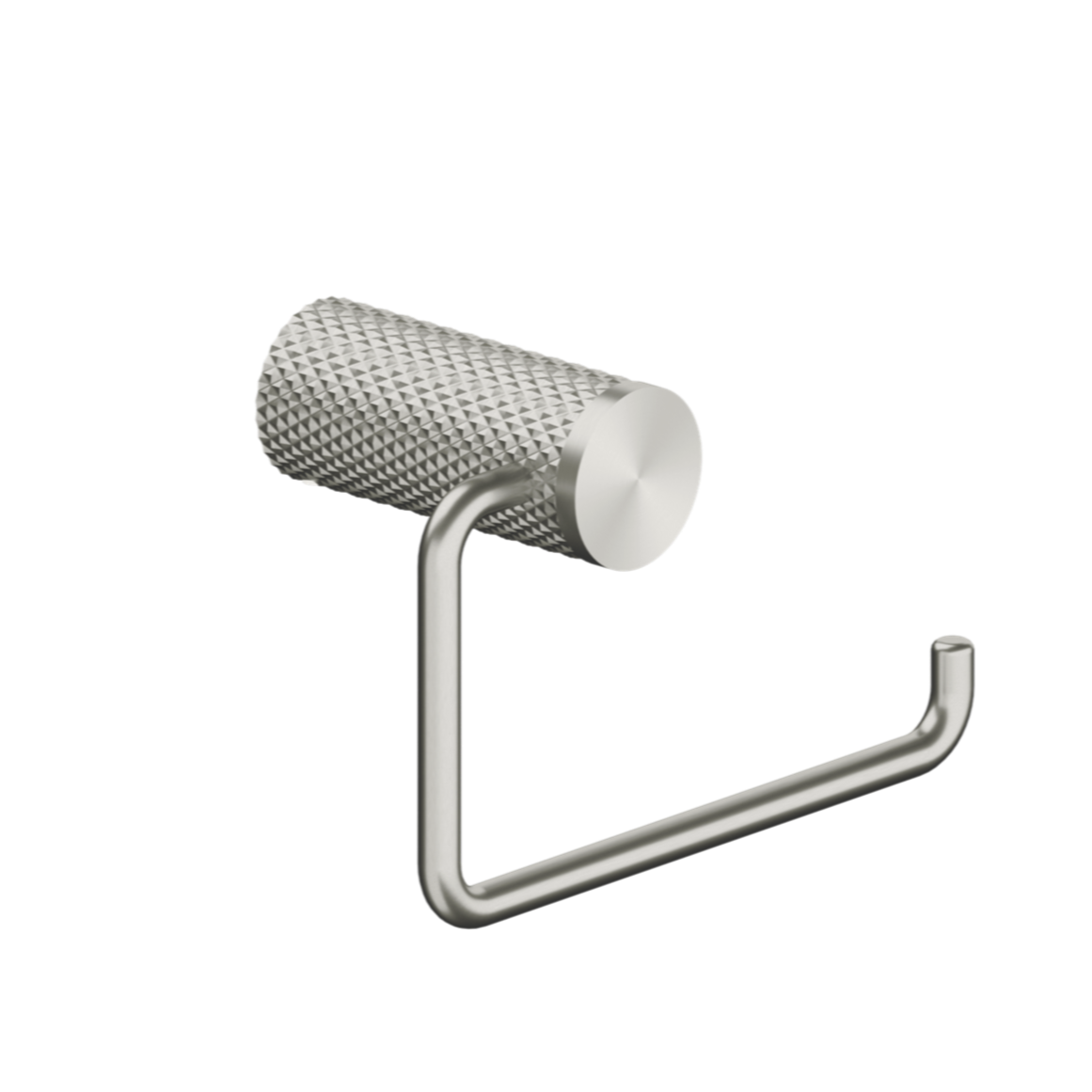 NERO OPAL TOILET ROLL HOLDER 150MM BRUSHED NICKEL