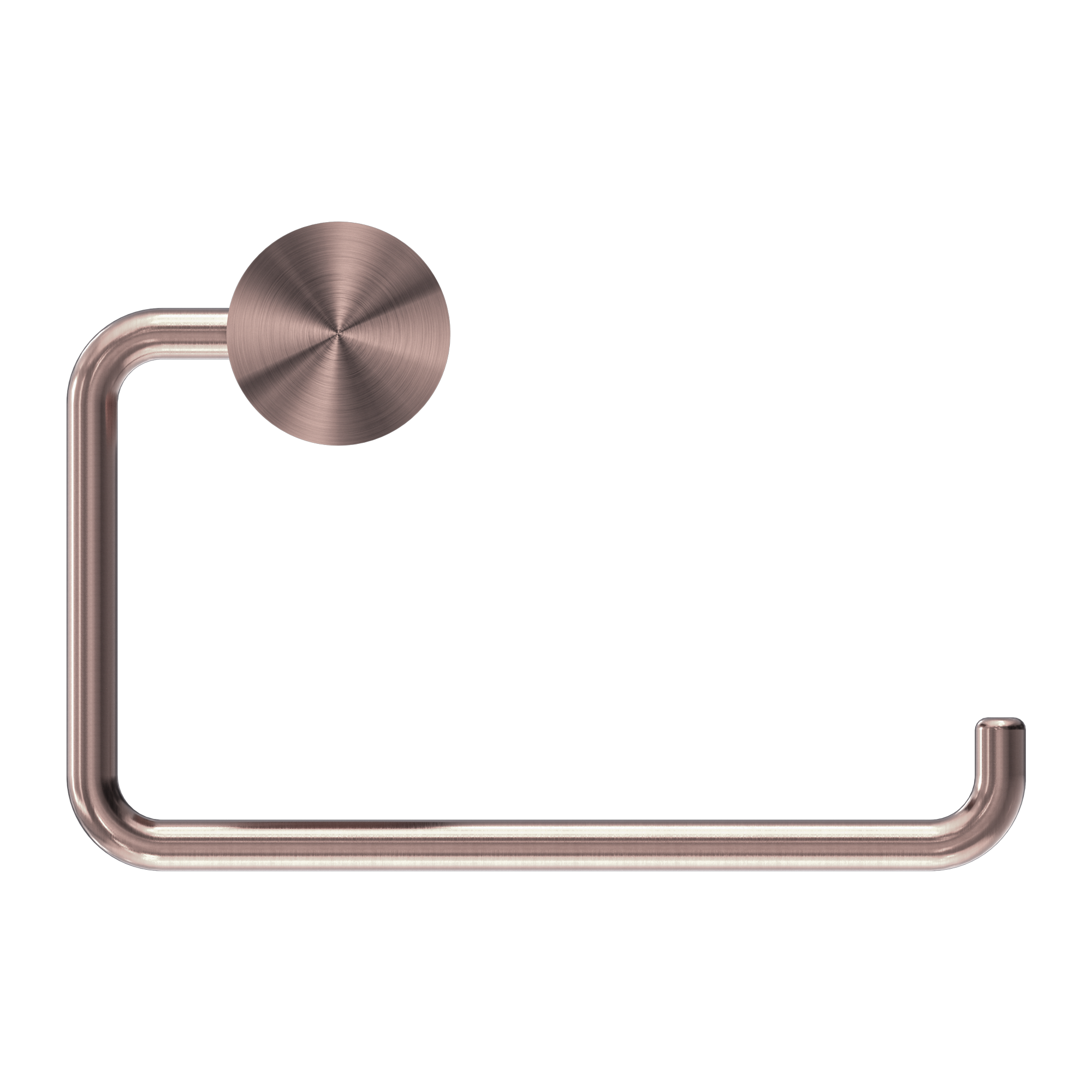 NERO OPAL TOILET ROLL HOLDER 150MM BRUSHED BRONZE