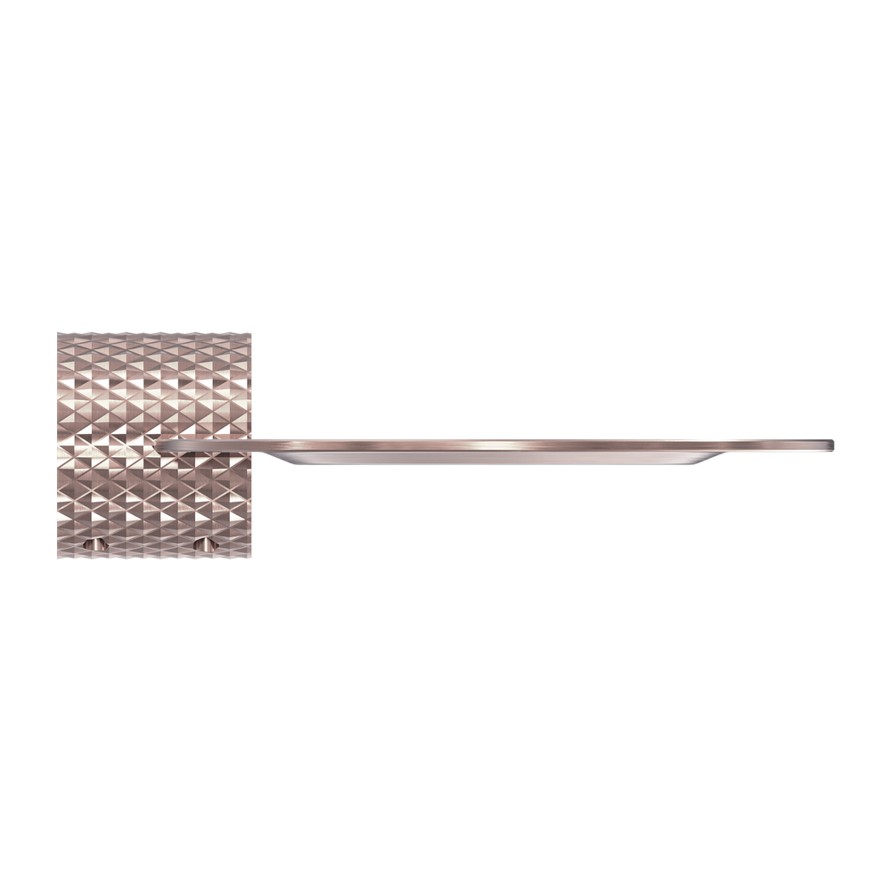 NERO OPAL METAL SHOWER SHELF 420MM BRUSHED BRONZE