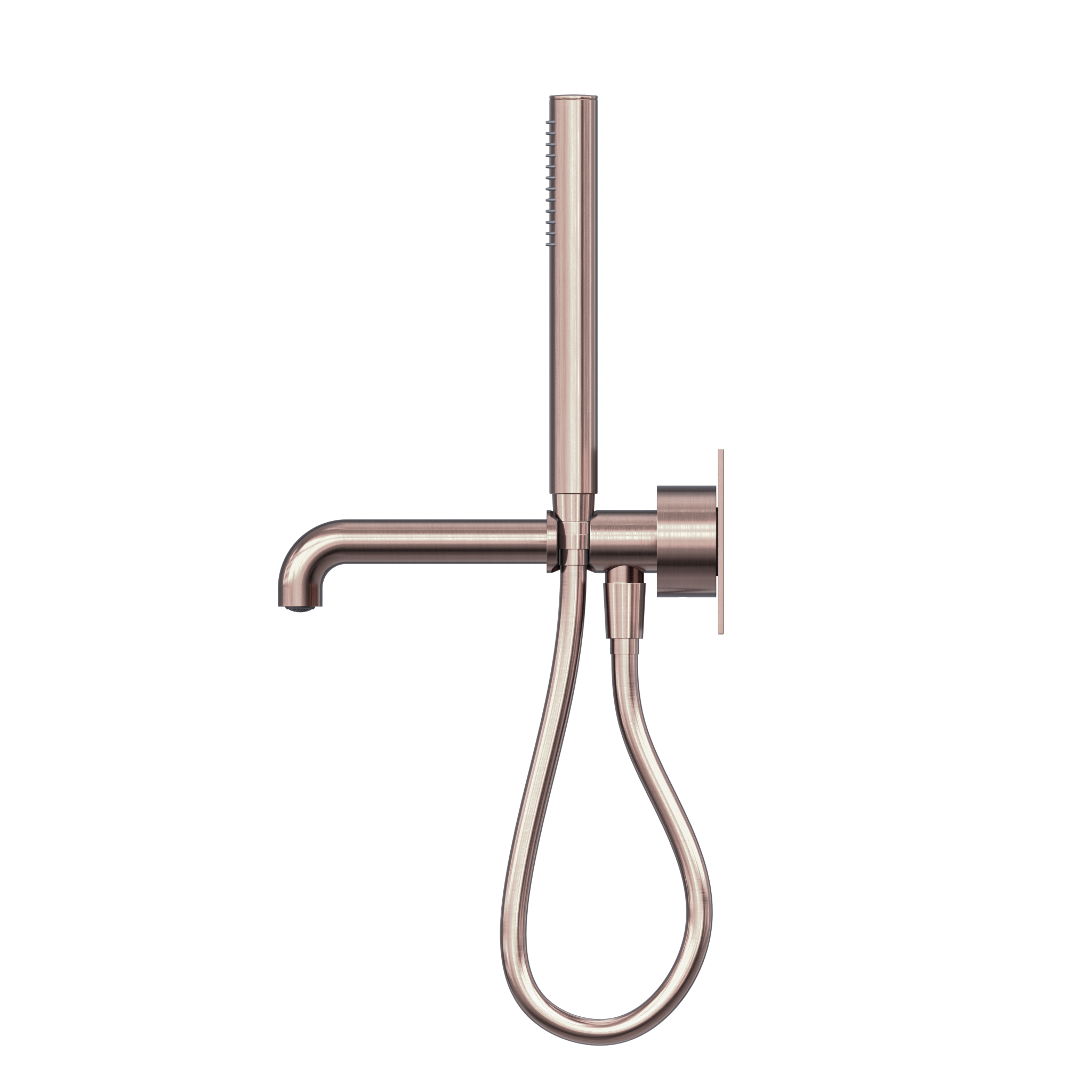 NERO KARA PROGRESSIVE SHOWER SYSTEM WITH SPOUT BRUSHED BRONZE (AVAILABLE IN 230MM AND 250MM)
