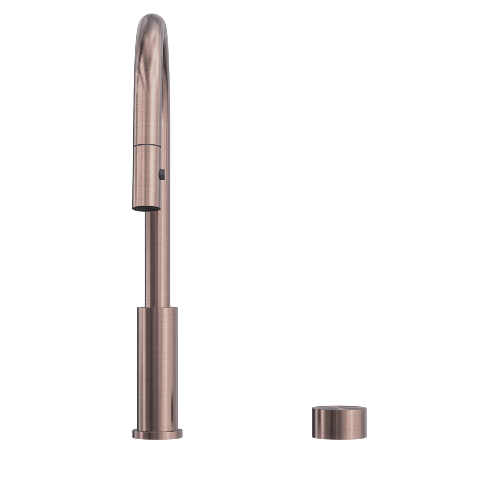 NERO KARA PROGRESSIVE PULL OUT KITCHEN SET 432MM BRUSHED BRONZE