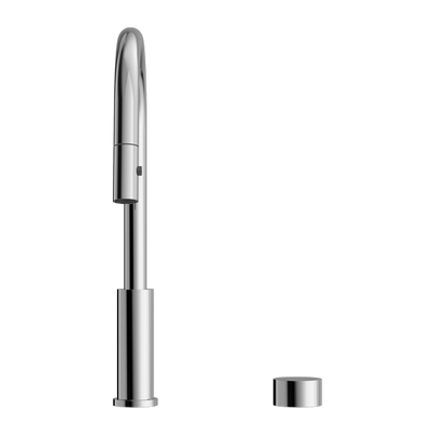 NERO KARA PROGRESSIVE PULL OUT KITCHEN SET 432MM CHROME