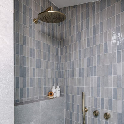 NERO ROUND SHOWER HEAD 300MM BRUSHED GOLD