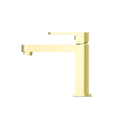 NERO ECCO BASIN MIXER 154MM BRUSHED GOLD