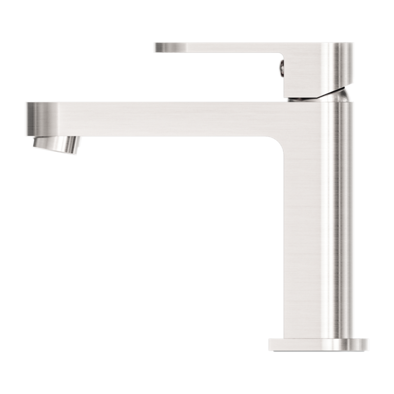 NERO ECCO BASIN MIXER 154MM BRUSHED NICKEL