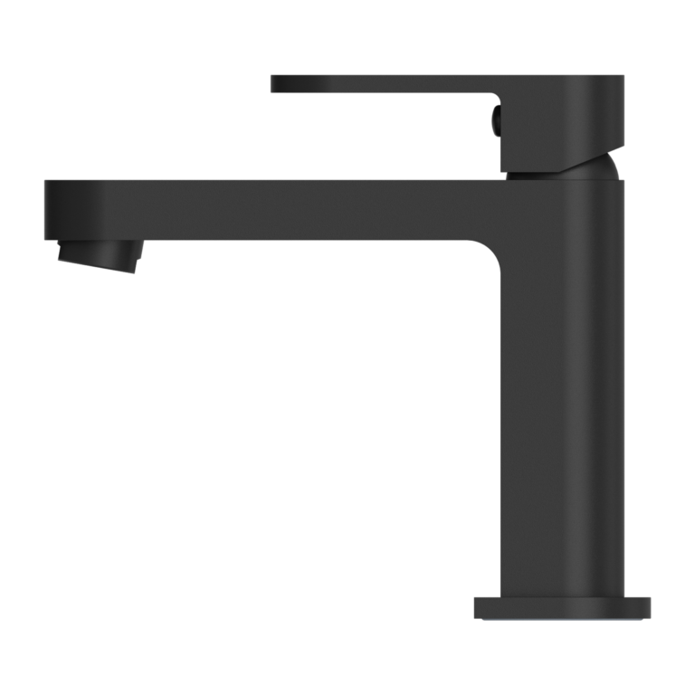 NERO ECCO BASIN MIXER 154MM MATTE BLACK