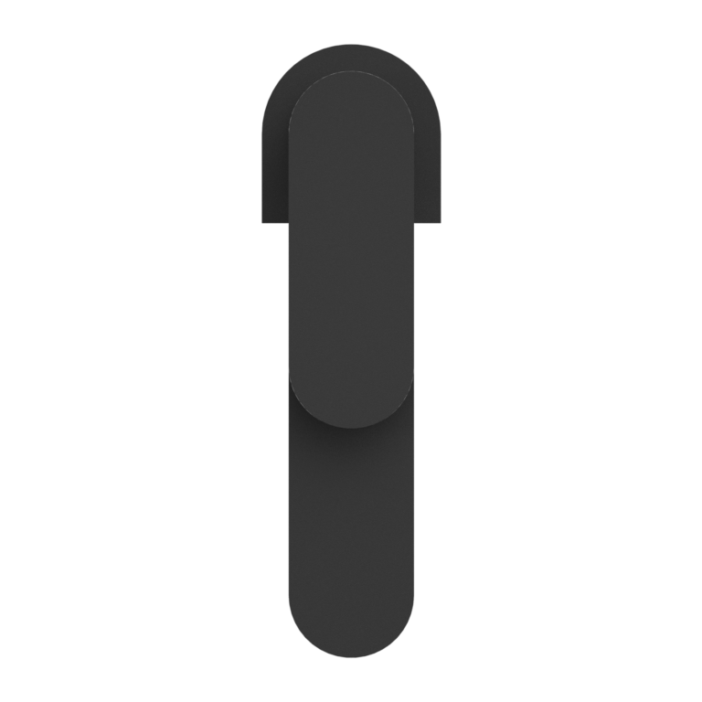 NERO ECCO BASIN MIXER 154MM MATTE BLACK