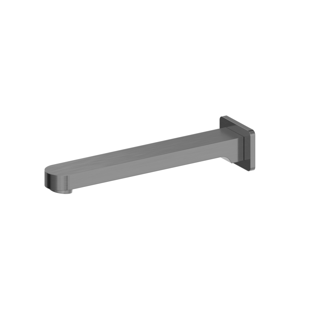 NERO ECCO BATH SPOUT 239MM GUN METAL