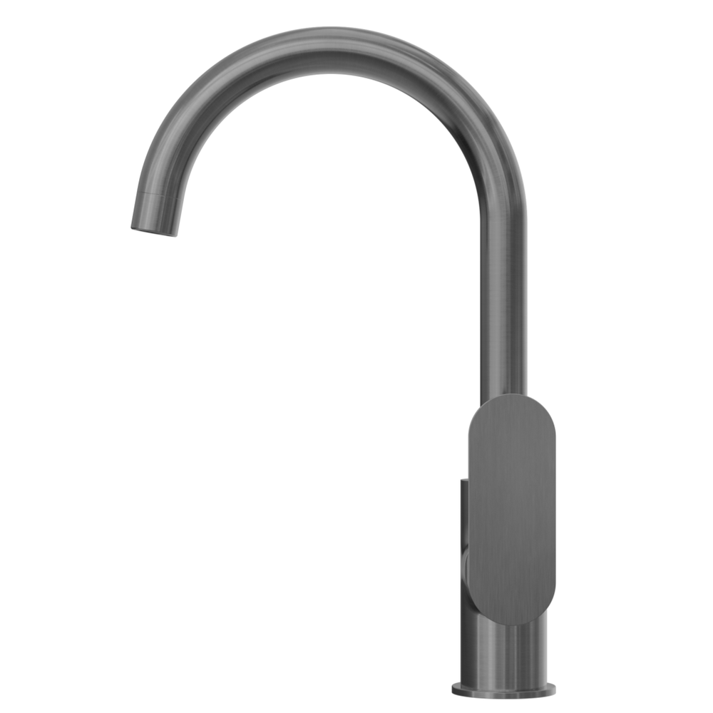 NERO ECCO KITCHEN MIXER 340MM GUN METAL