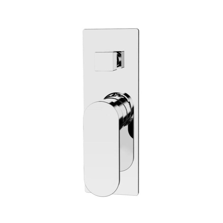 NERO ECCO SHOWER MIXER WITH DIVERTOR 210MM CHROME