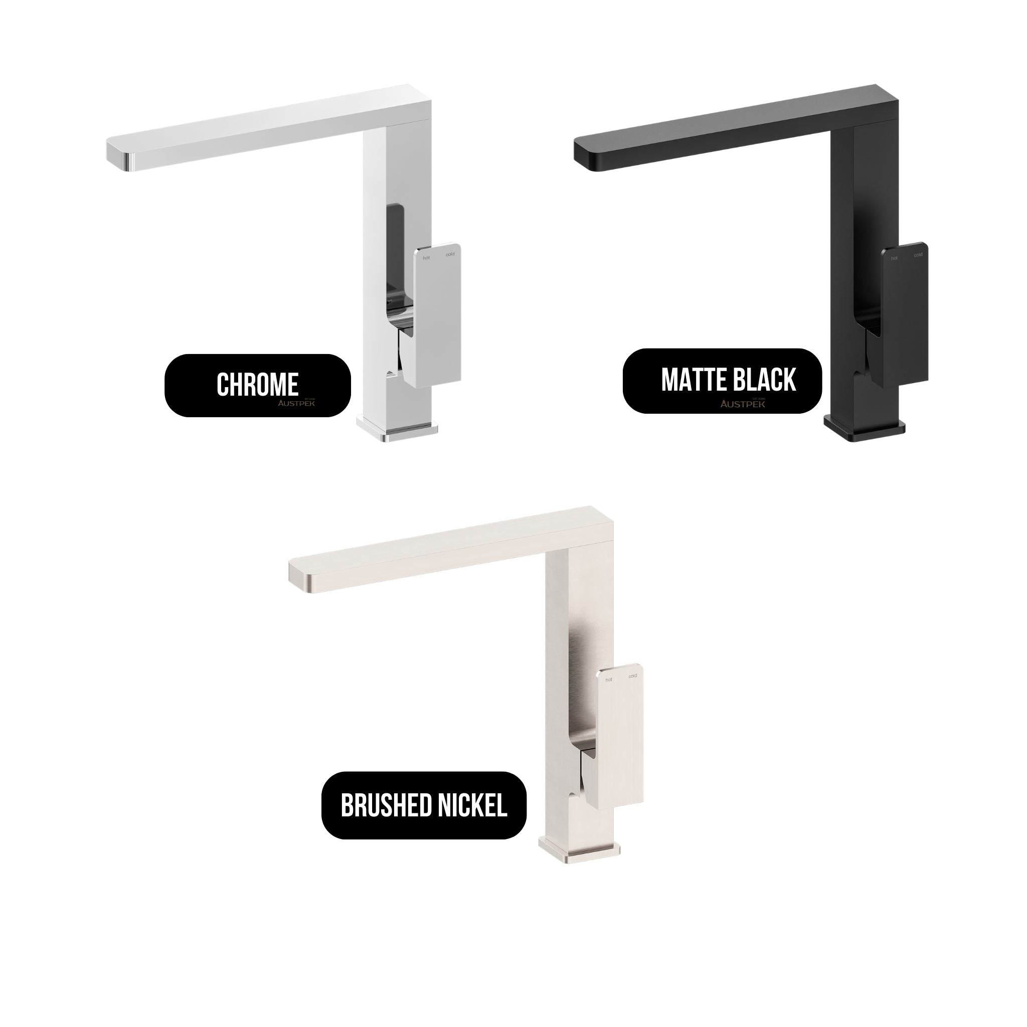 NERO CELIA KITCHEN MIXER 263MM CHROME