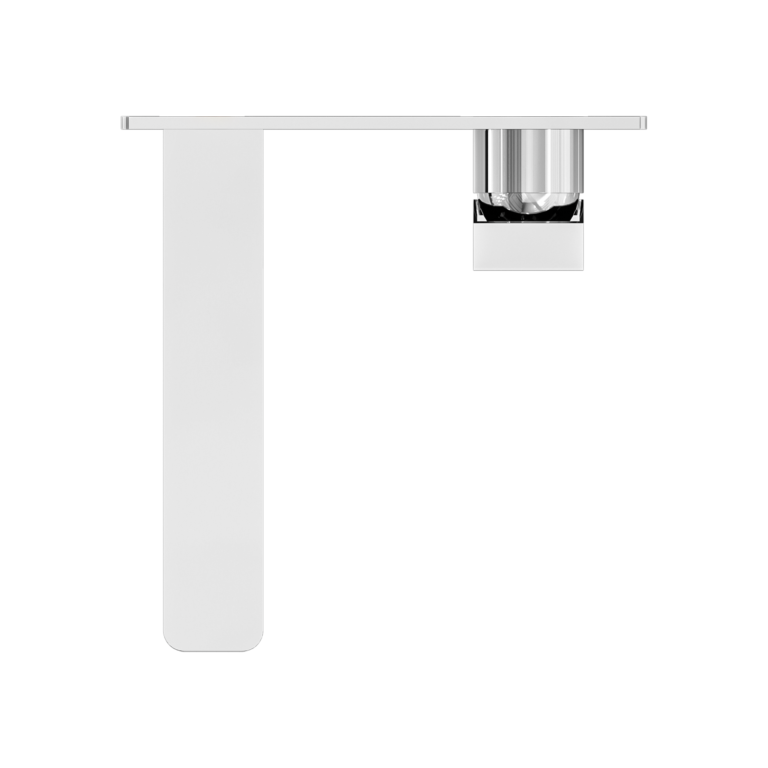 NERO CELIA WALL BASIN/BATH MIXER 204MM CHROME
