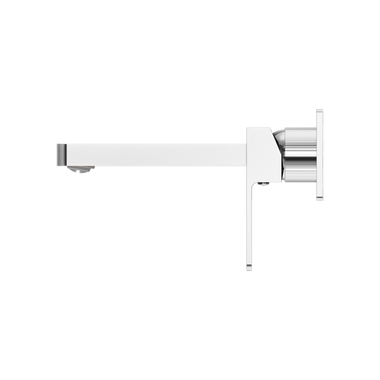 NERO CELIA WALL BASIN/BATH MIXER 204MM CHROME