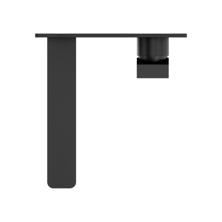 NERO CELIA WALL BASIN/BATH MIXER 204MM MATTE BLACK