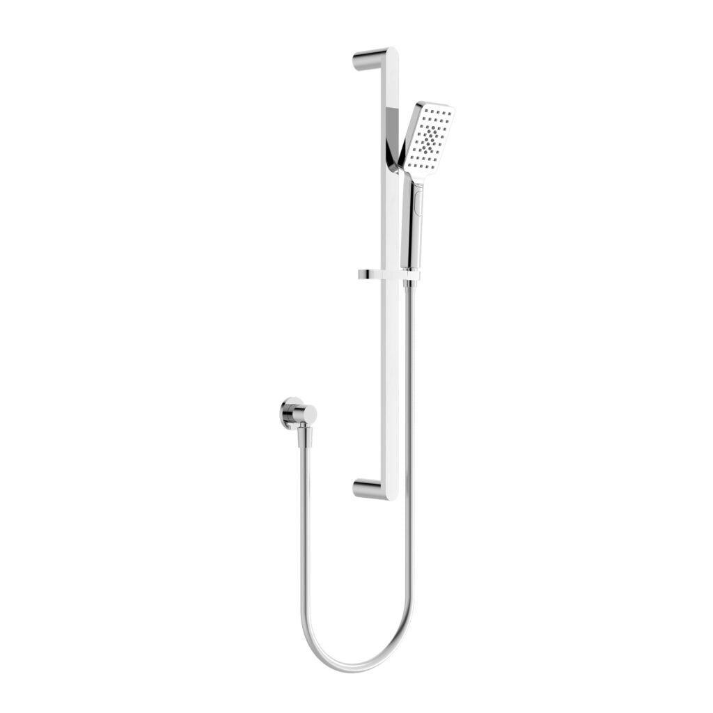 NERO BIANCA SHOWER RAIL 700MM CHROME