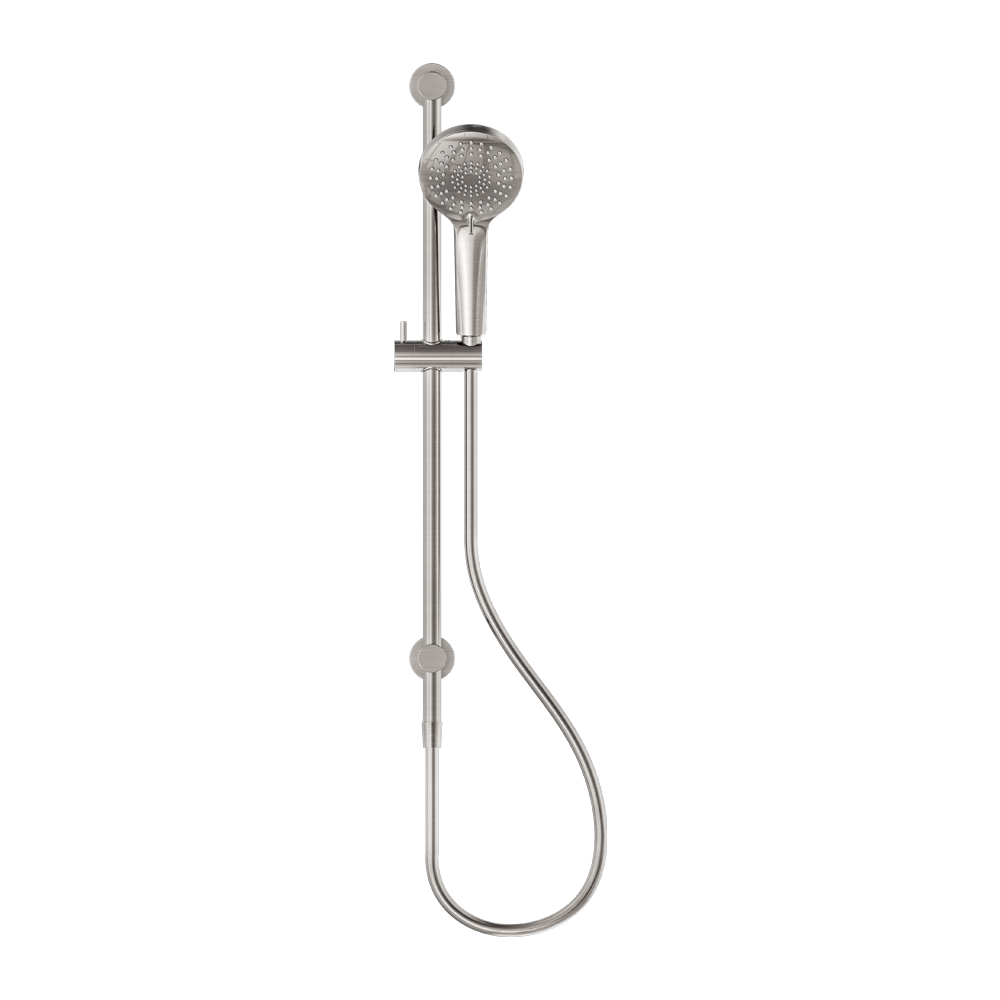 NERO 3 FUNCTION SHOWER RAIL BRUSHED NICKEL