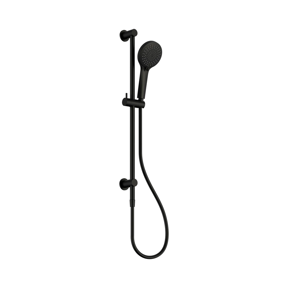 NERO 3 FUNCTION SHOWER RAIL MATTE BLACK